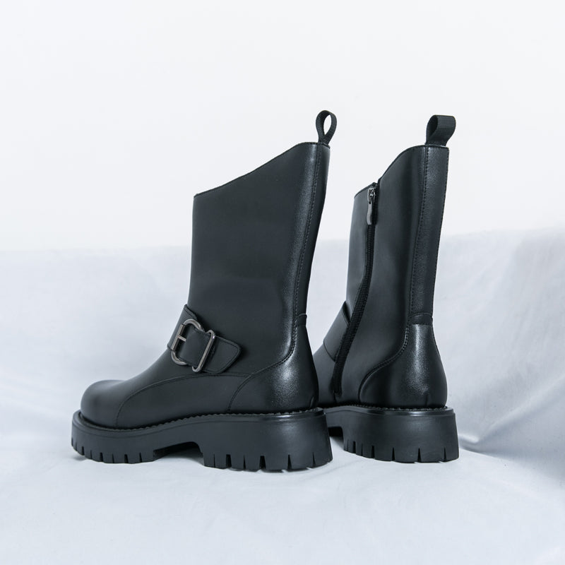 MLB LTHR-11 Rugged Mid-Calf Boots - Sneakernational