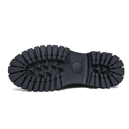 MLB LTHR-10 Dual-Buckle Combat Boots - Sneakernational