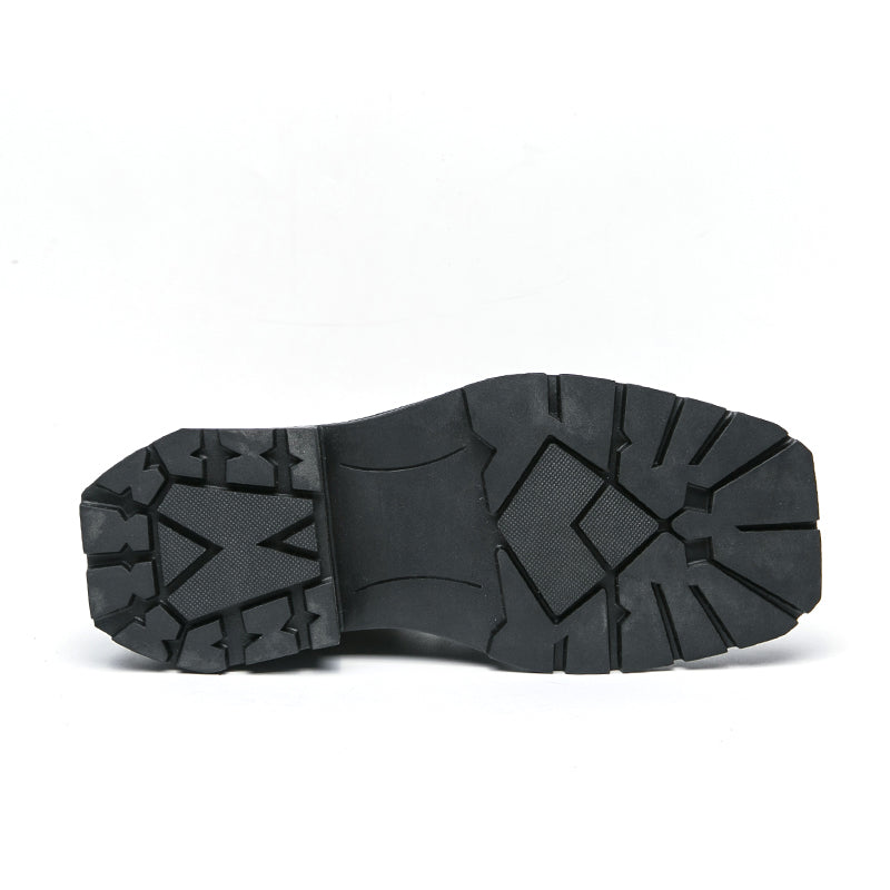 MLB LTHR-08 Square-Toe Combat Boots - Sneakernational