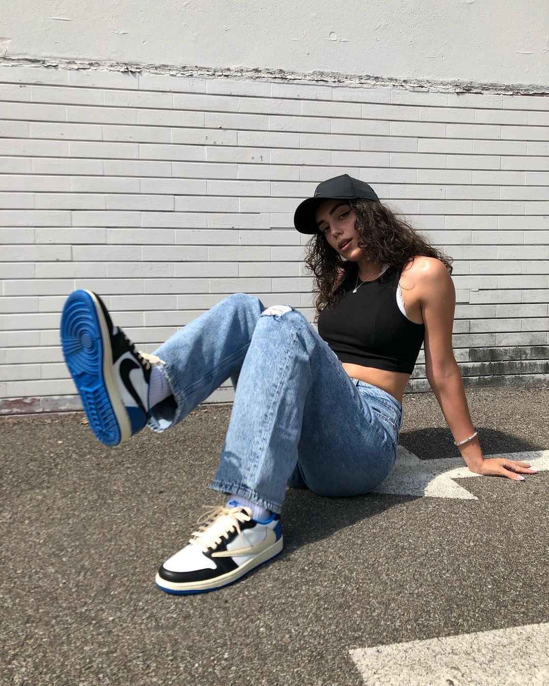 Custom Air Jordan 1 Low Fragment x T-Scott - DM7866-140 - Sneakernational