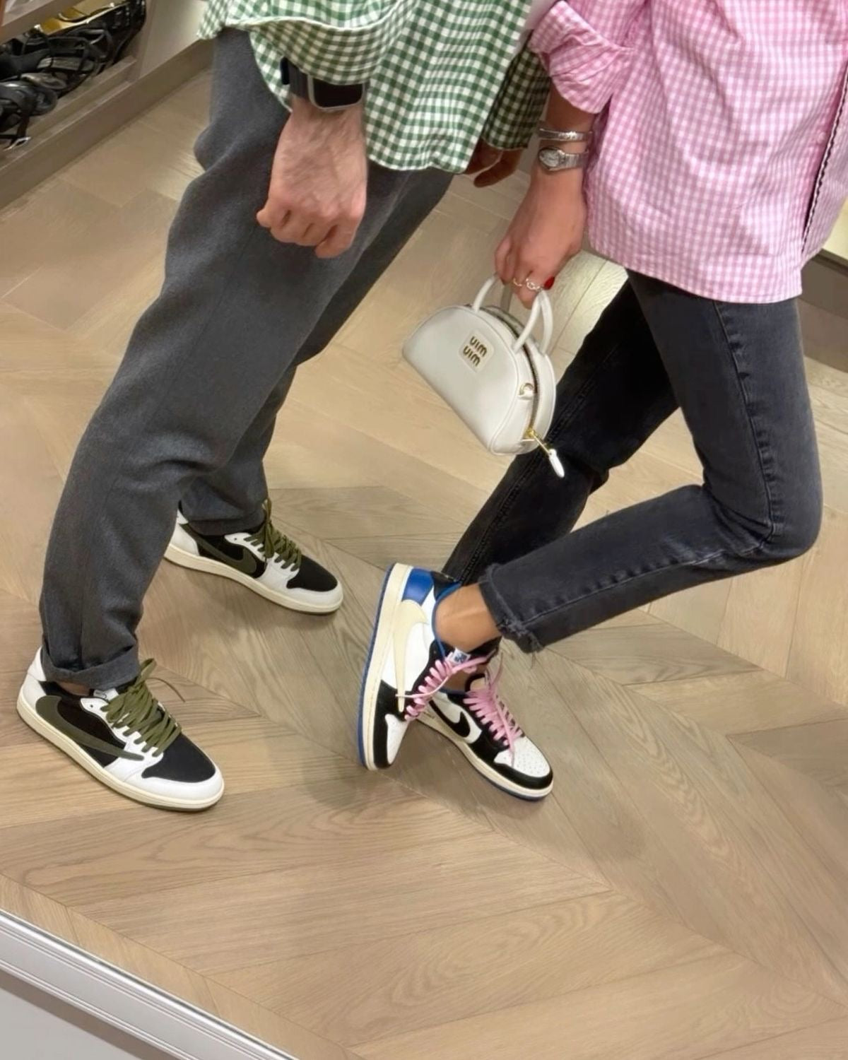 Custom Fragment x Travis Scott x Air Jordan 1 Low DM7866 140 - Sneakernational