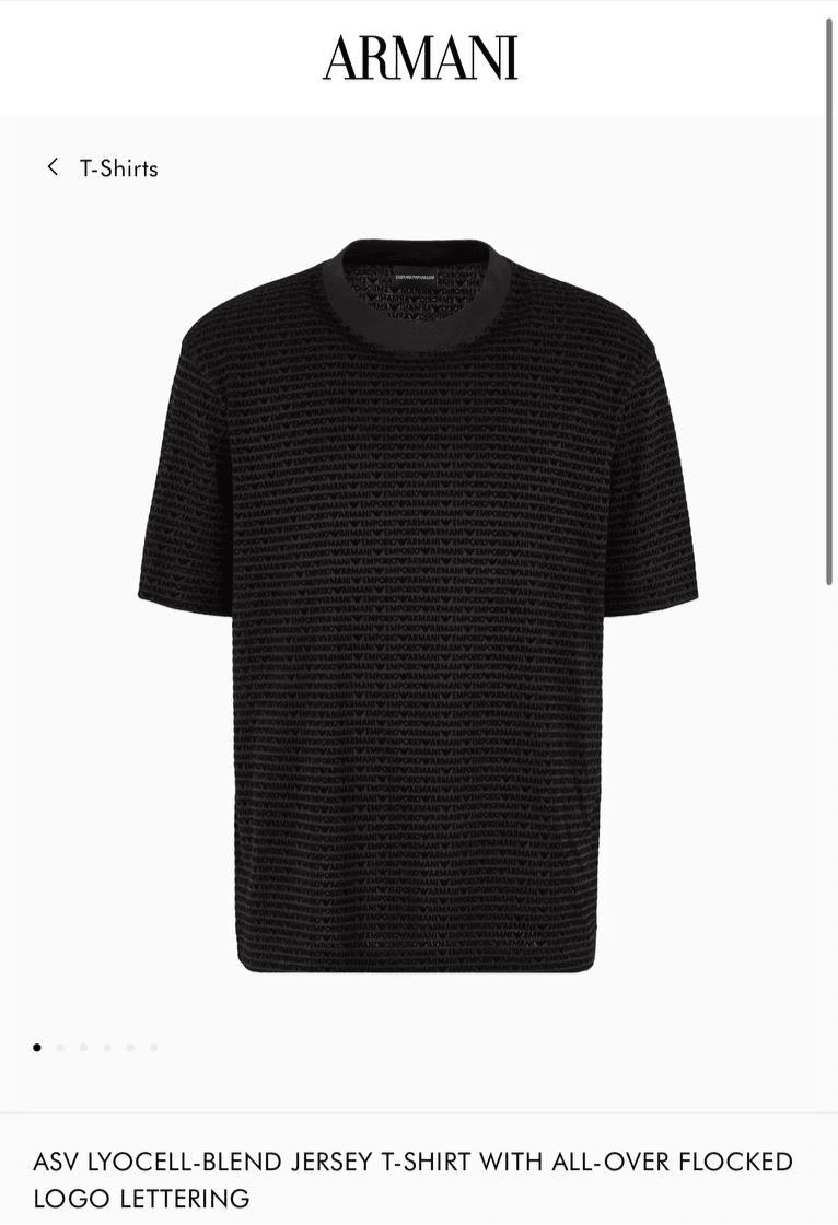 Sneakernational - Emporio Armani T-Shirt 001