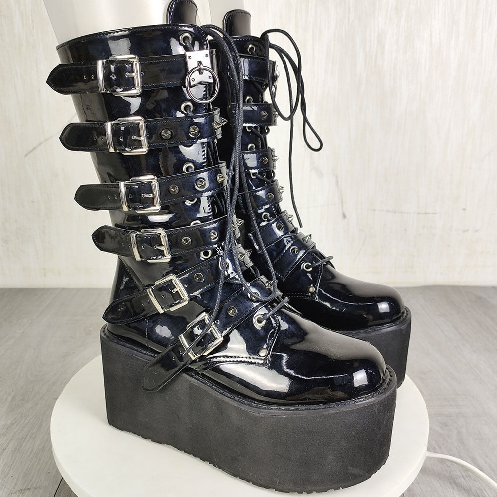 NOVA High Heel Boots - Sneakernational