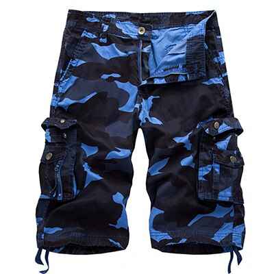 Military Camouflage Vector Shorts