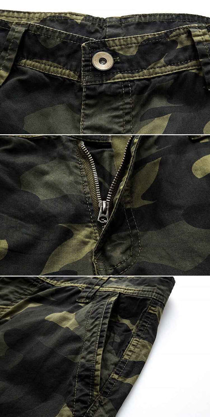 Military Camouflage Vector Shorts