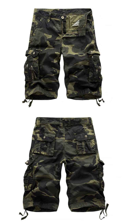 Military Camouflage Vector Shorts