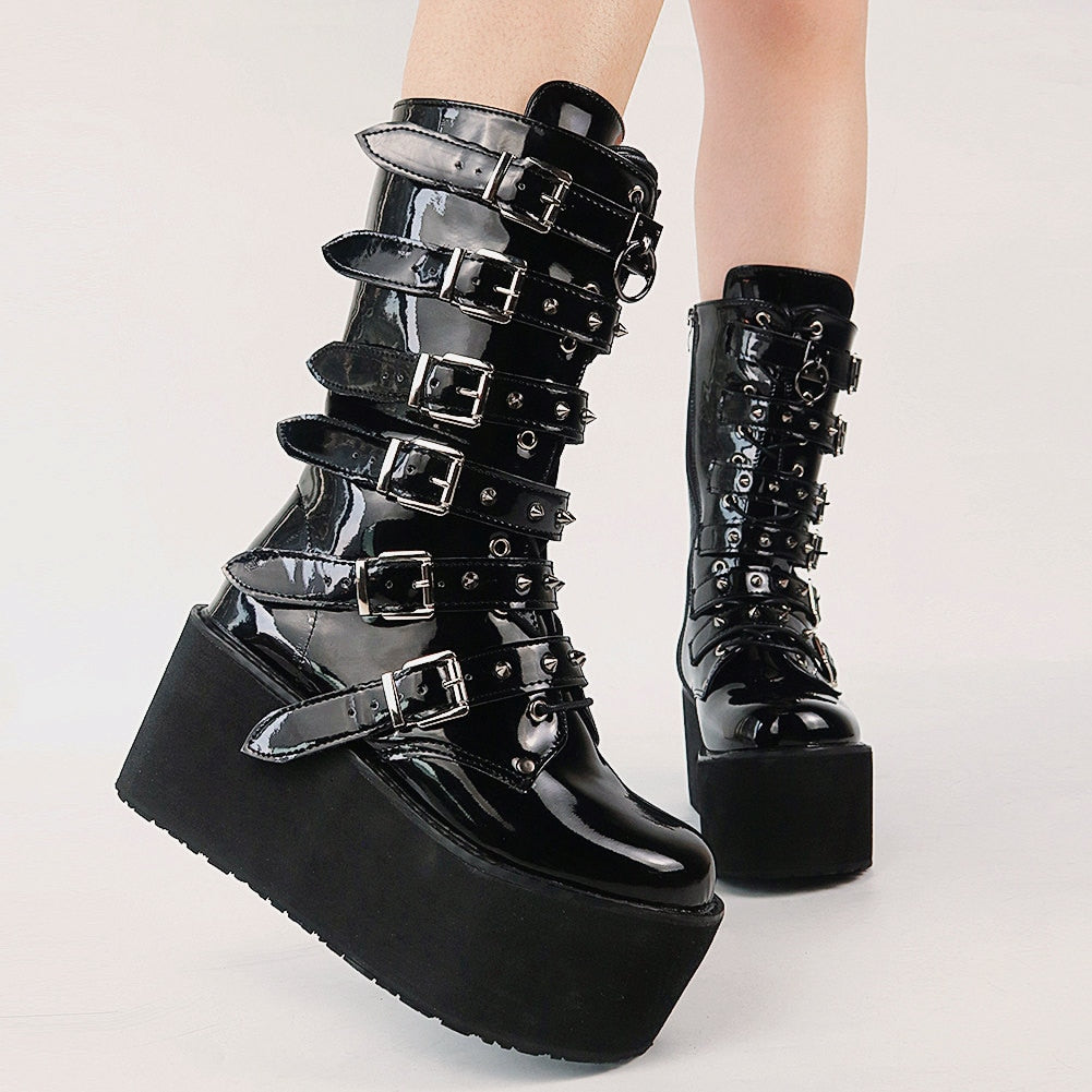 NOVA High Heel Boots - Sneakernational