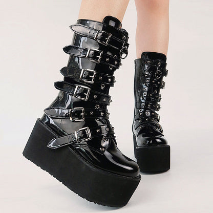 NOVA High Heel Boots - Sneakernational