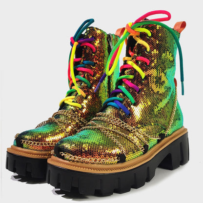 DEICE Dazzling Chunky Boots - Sneakernational