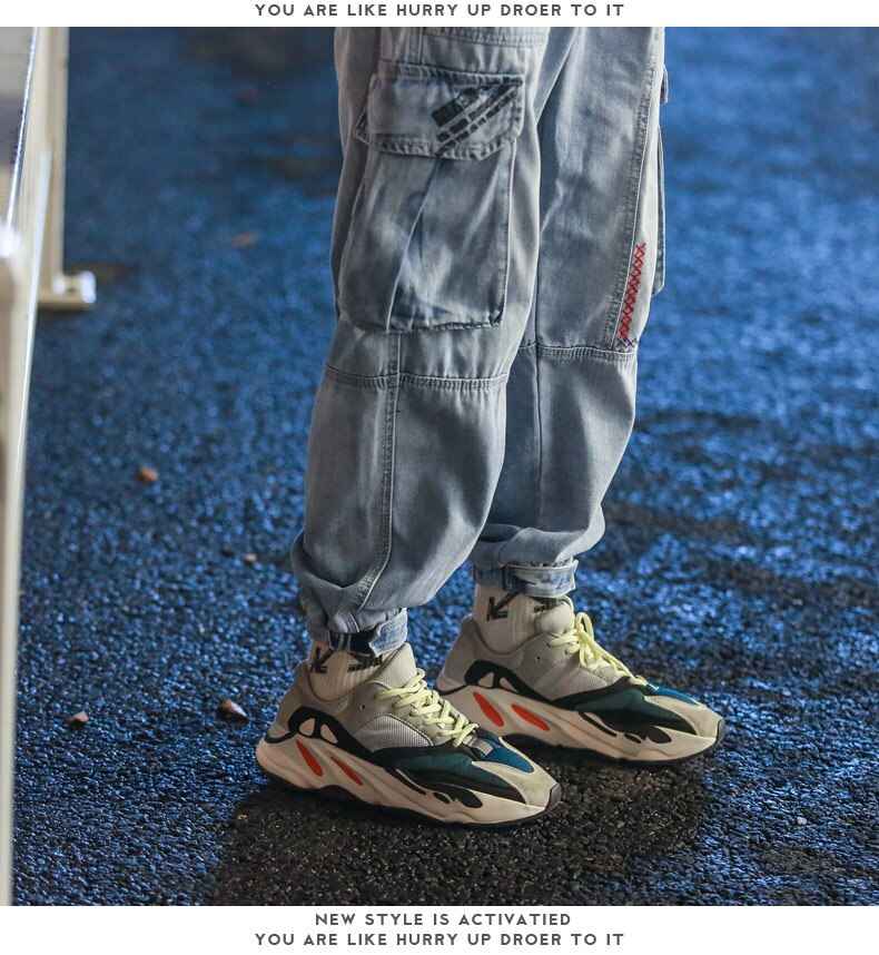 Glacier Blue Color With Side Pockets Pants