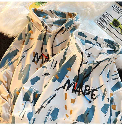 MABE Geometric Abstract Art Hoodie