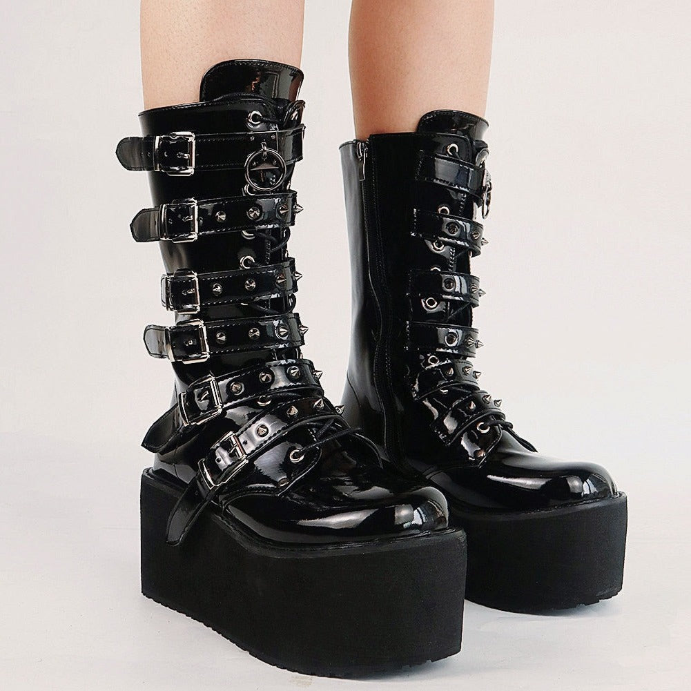 NOVA High Heel Boots - Sneakernational