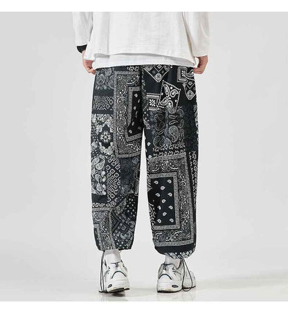 Paisley Bandana Pattern Pants
