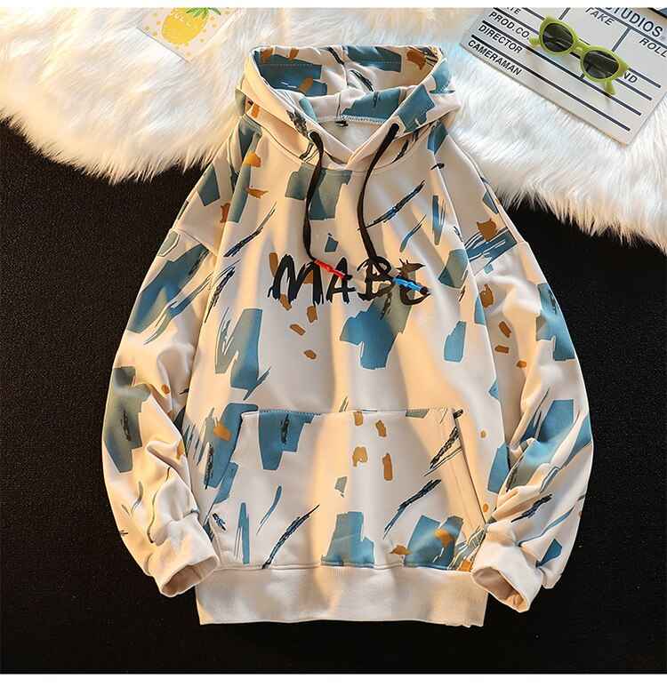 MABE Geometric Abstract Art Hoodie
