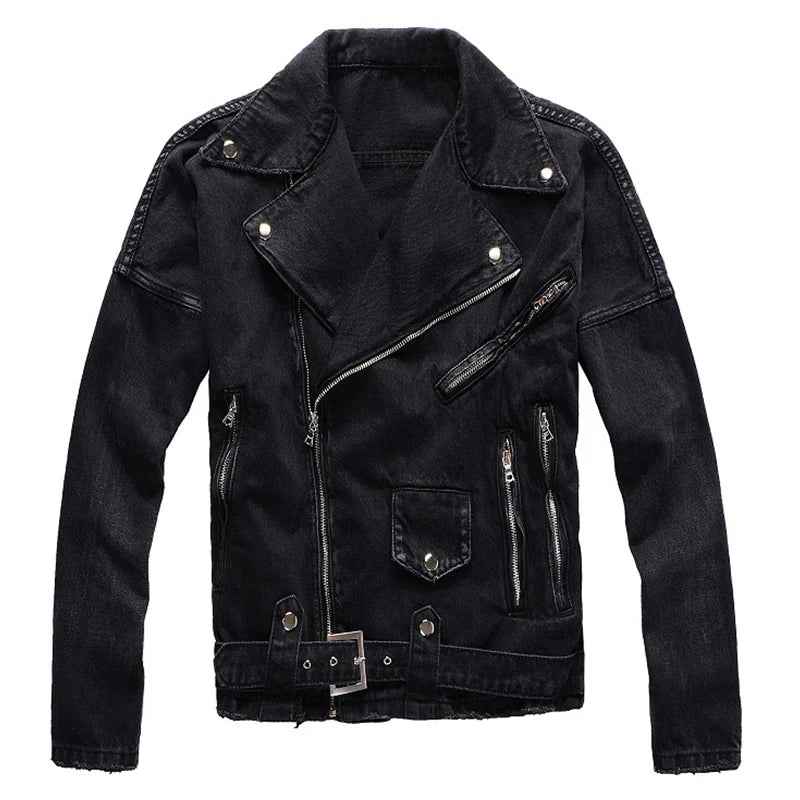 Multi Zippers And Buckles Jacket