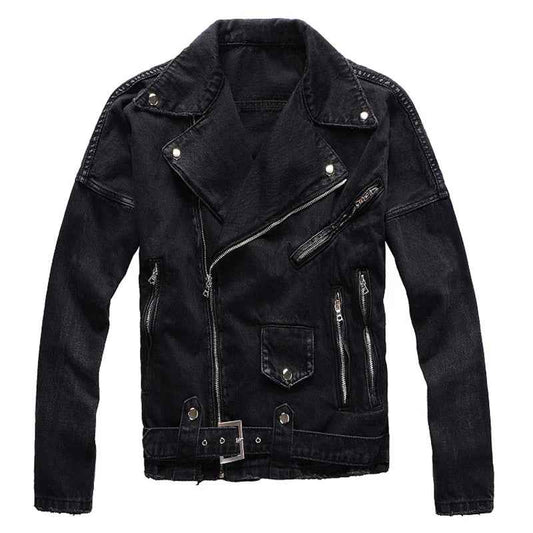 Multi Zippers And Buckles Jacket