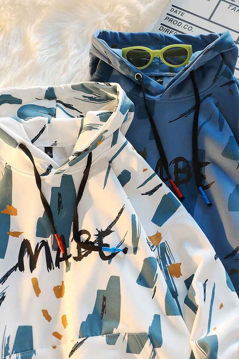 MABE Geometric Abstract Art Hoodie