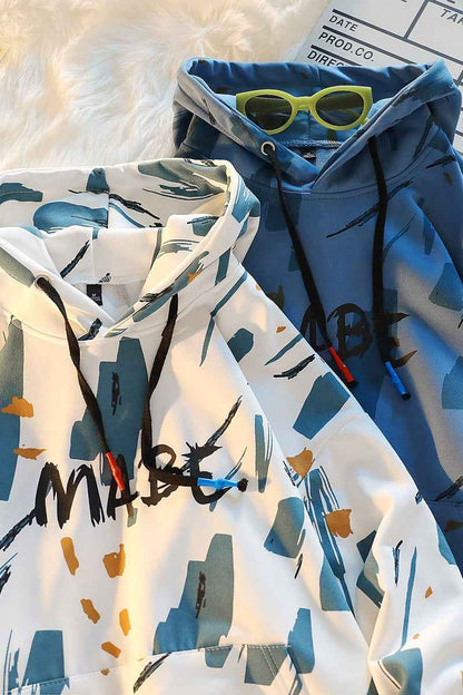 MABE Geometric Abstract Art Hoodie