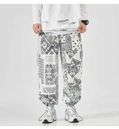 Paisley Bandana Pattern Pants