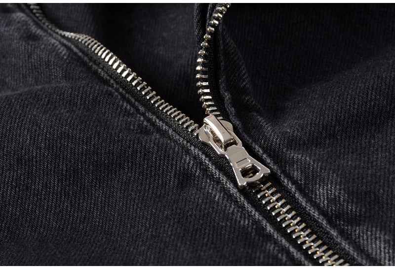 Multi Zippers And Buckles Jacket