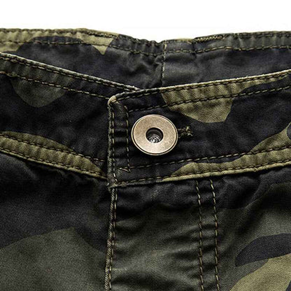 Military Camouflage Vector Shorts