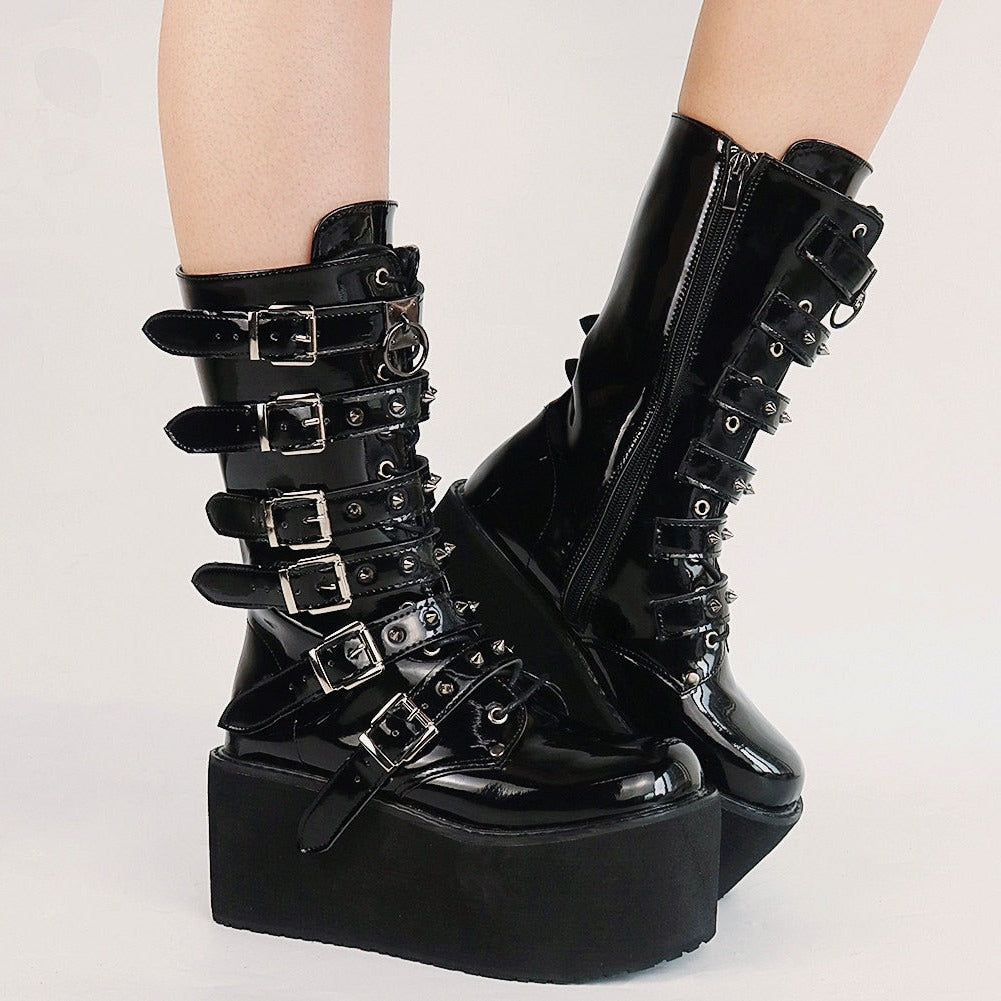 NOVA High Heel Boots - Sneakernational