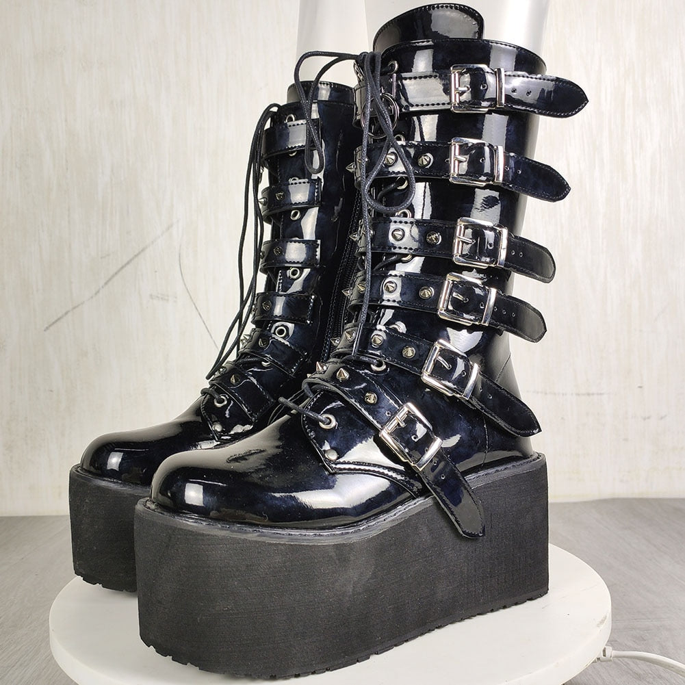 NOVA High Heel Boots - Sneakernational