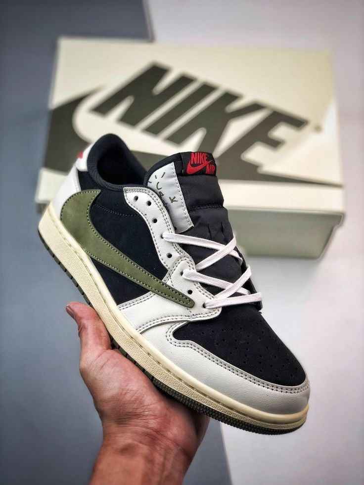 Air Jordan 1 Retro Low OG x Travis Scott Wmns 'Olive'
