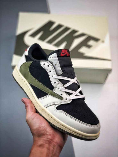 Custom Travis Scott x Fragment x Air Jordan 1 Low DZ4137 106