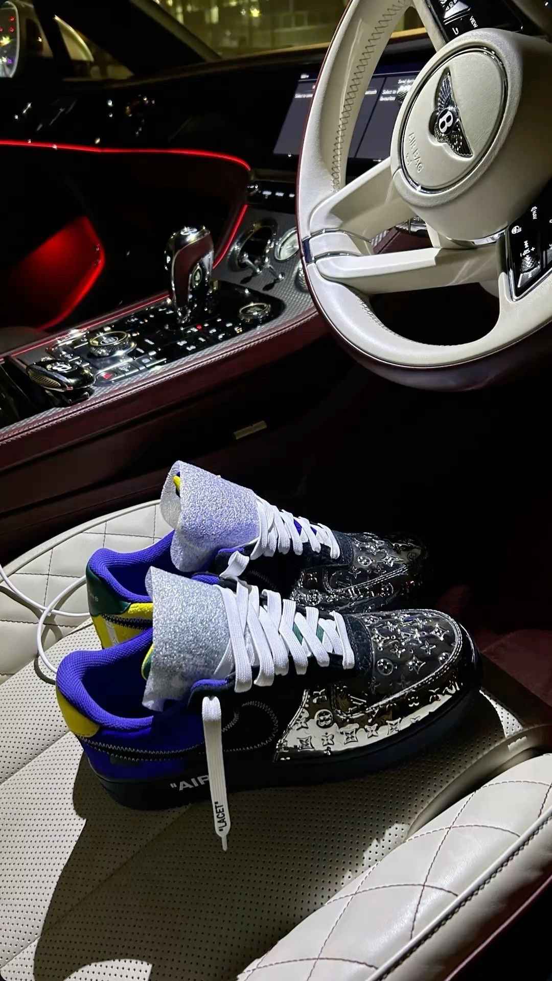 Custom Lv x Nk Air Force 1 Low