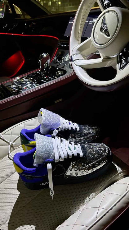 Custom Lv x Nk Air Force 1 Low