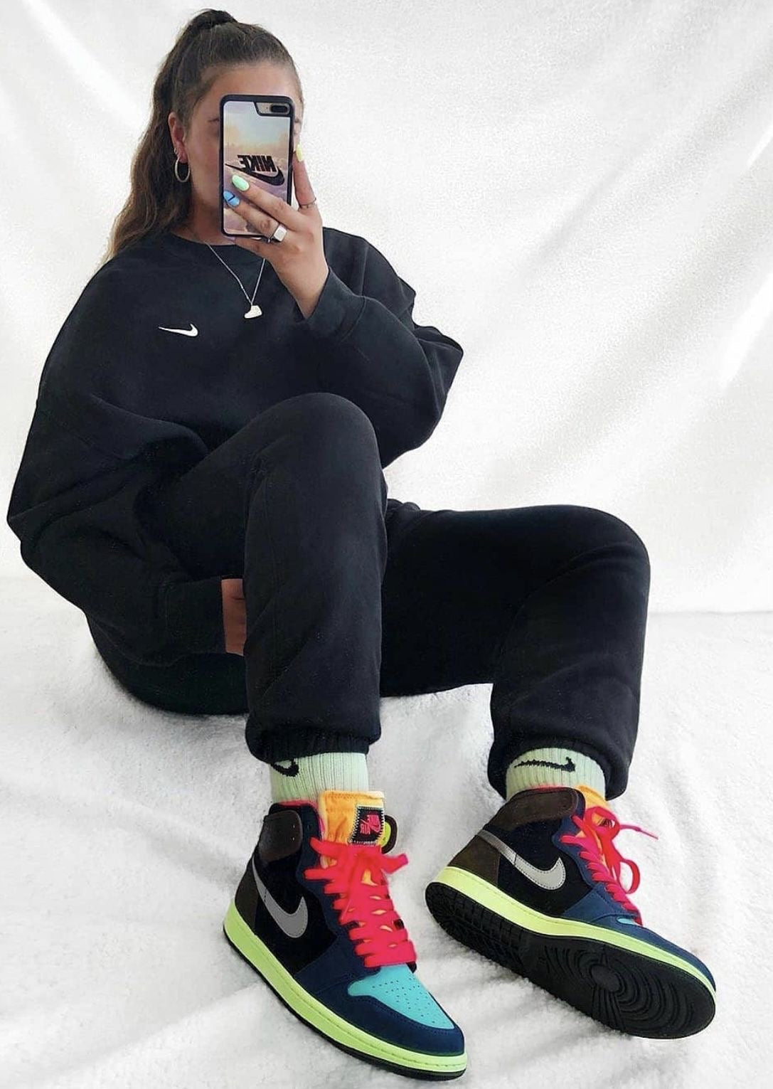 Custom Air Jordan 1 Bio Hack High Q - Sneakernational