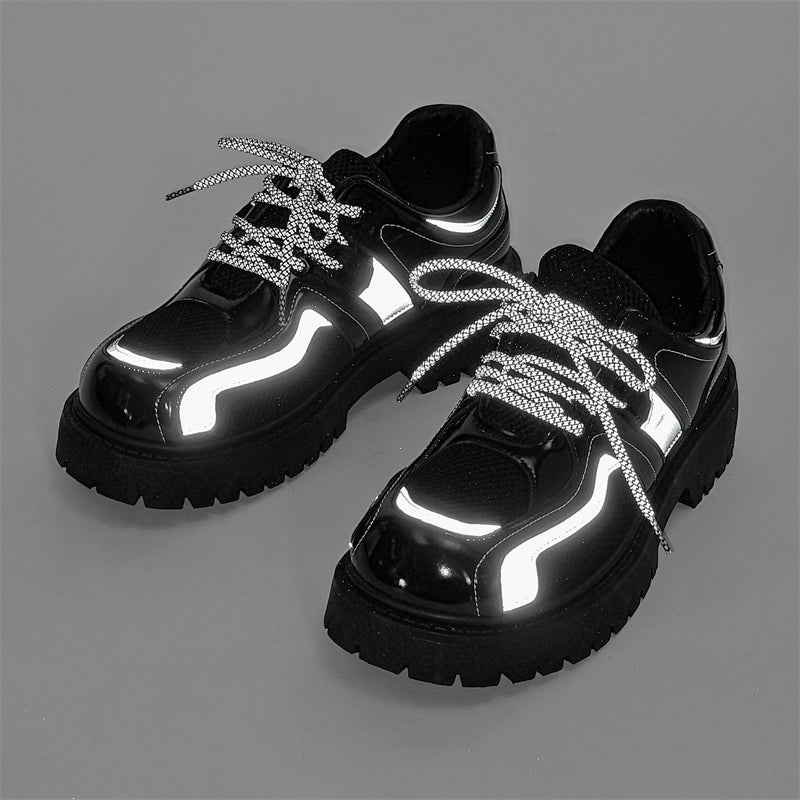 MLB LTHR-17 Reflective Chunky Boots - Sneakernational