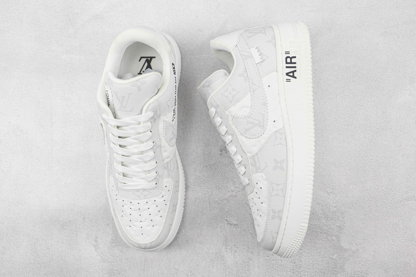 Custom LV x NK Air Force Virgil Abloh Monogram