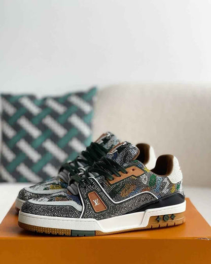 LV Custom Trainer sneakers