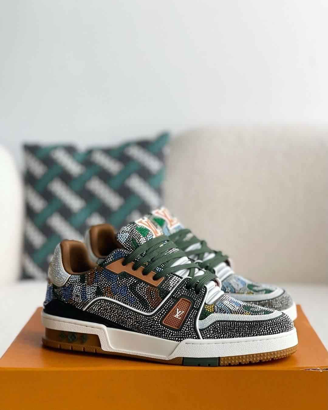 LV Custom Trainer sneakers