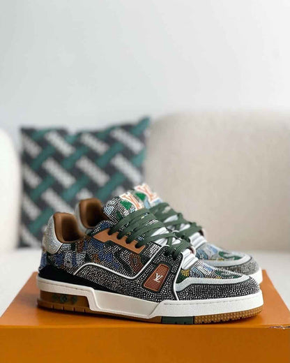 LV Custom Trainer sneakers