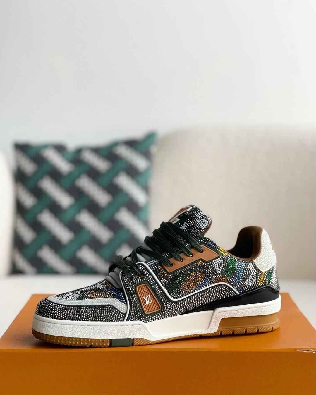 LV Custom Trainer sneakers