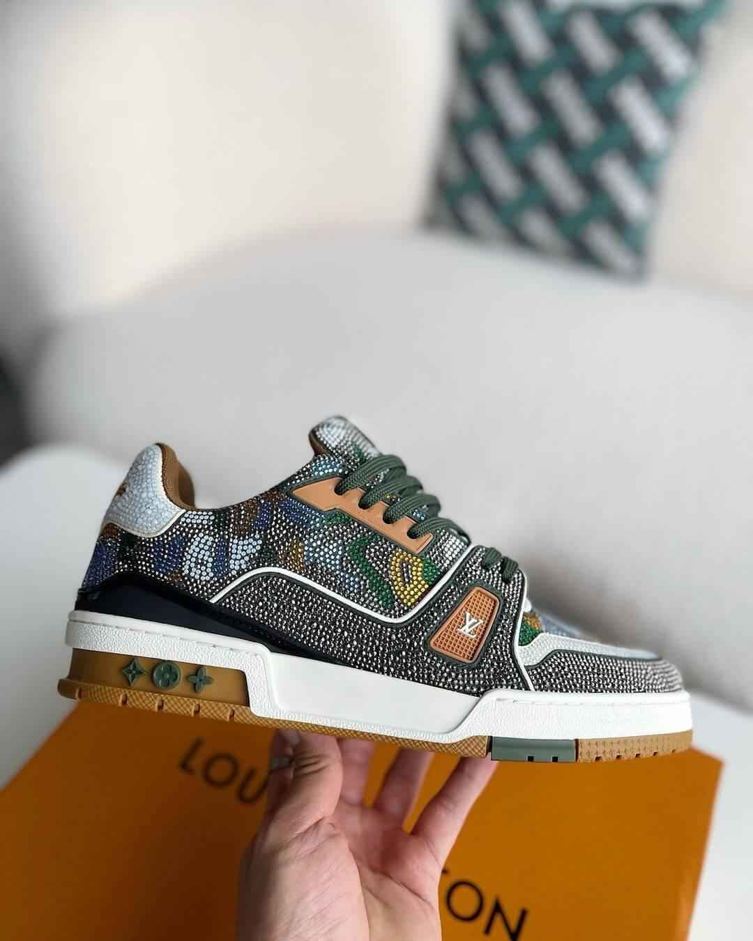LV Custom Trainer sneakers