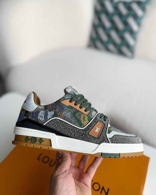LV Custom Trainer sneakers