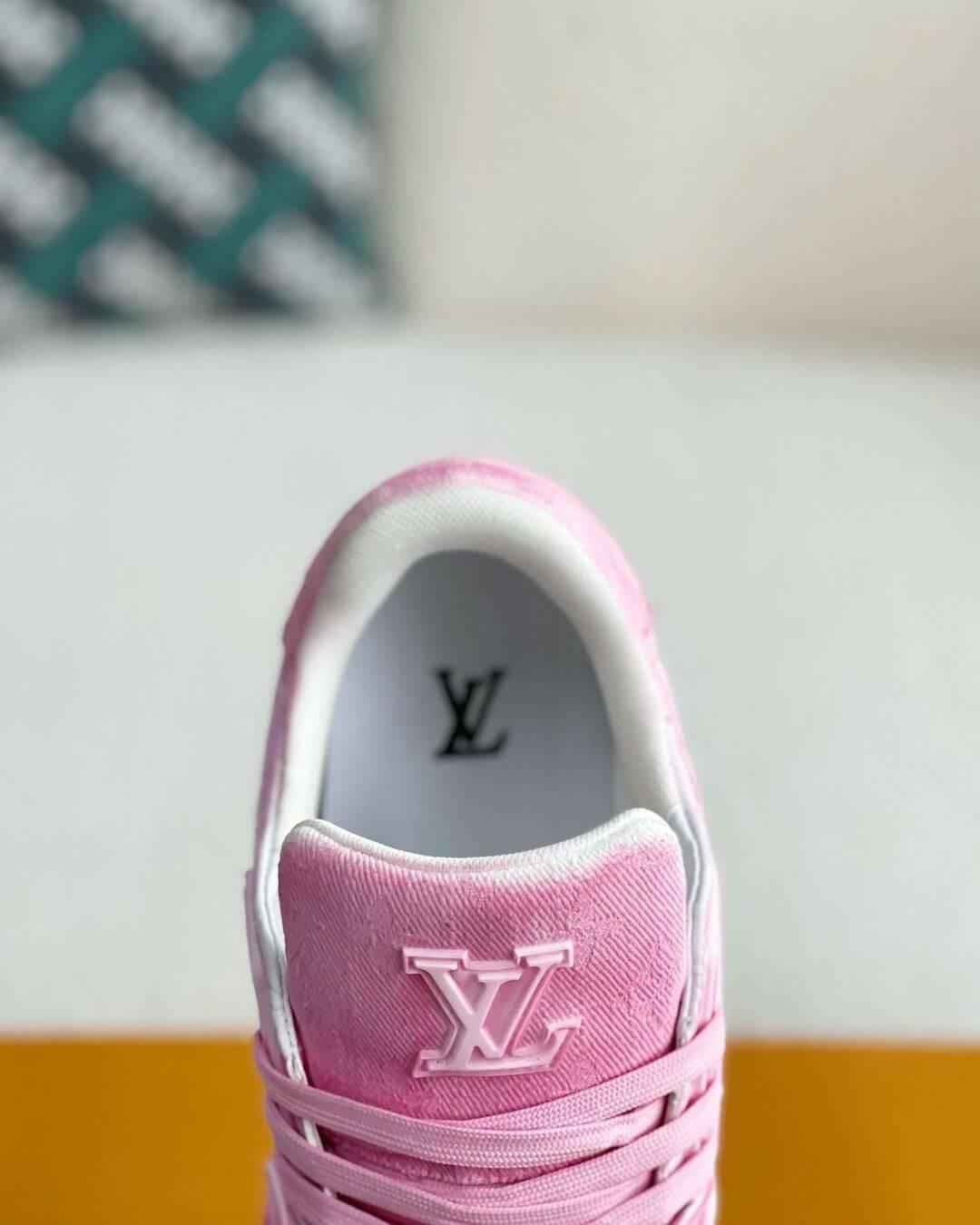 LV Pink Trainer Sneaker