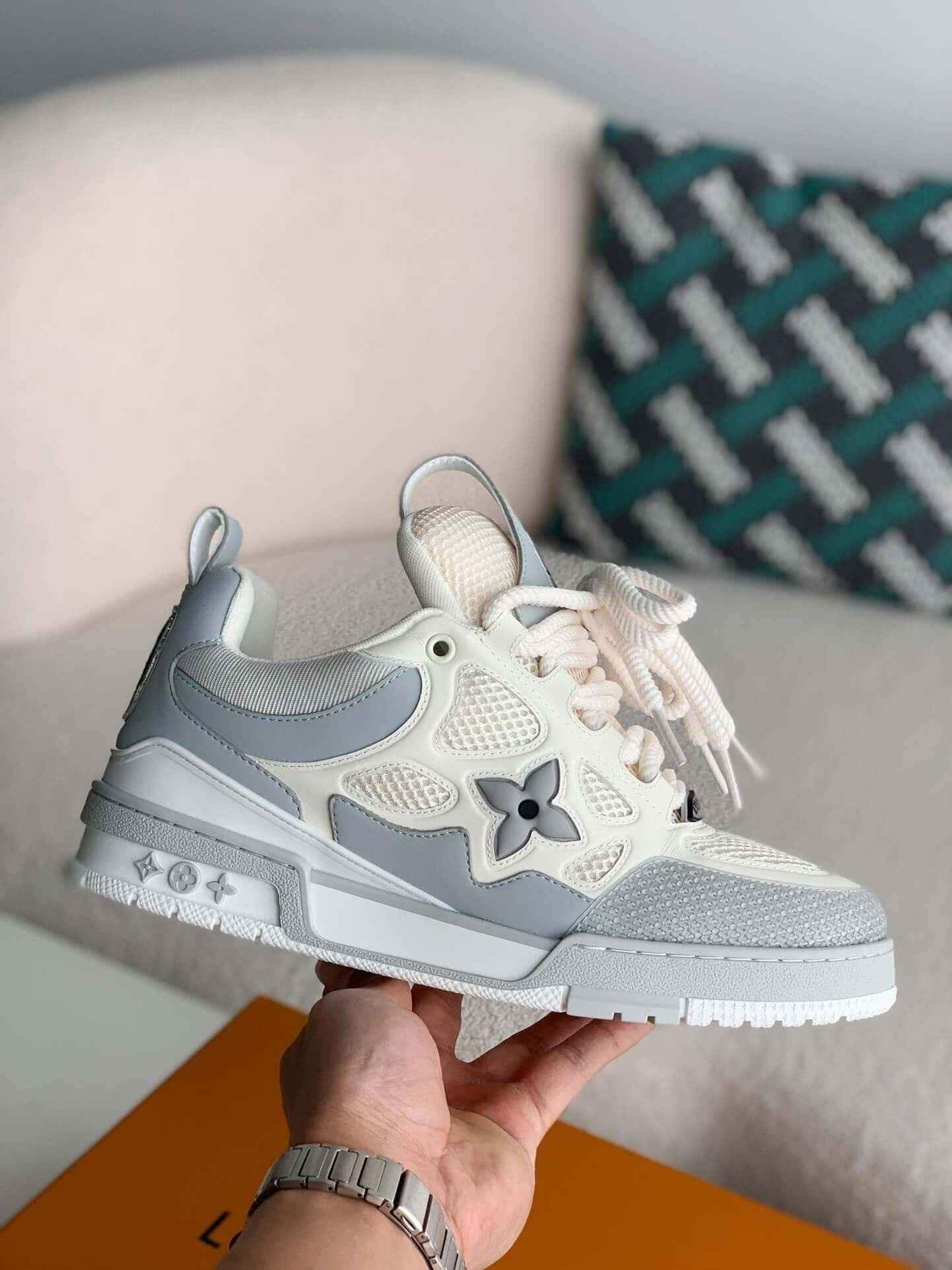 LV Skate Monogram Trainer Light Grey Sneaker