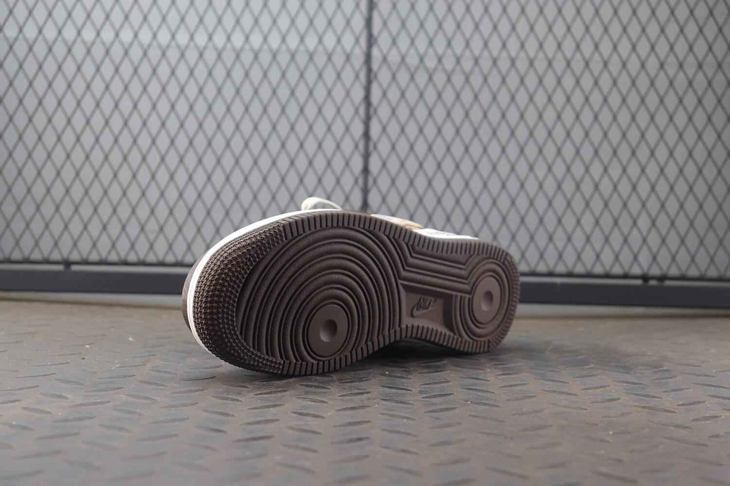 LV X AF1 Low Trainer Brown Monogram Sneakers