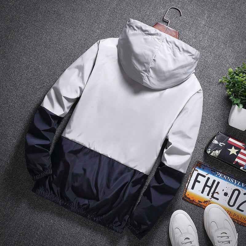 Embrace Two Half Color Jacket