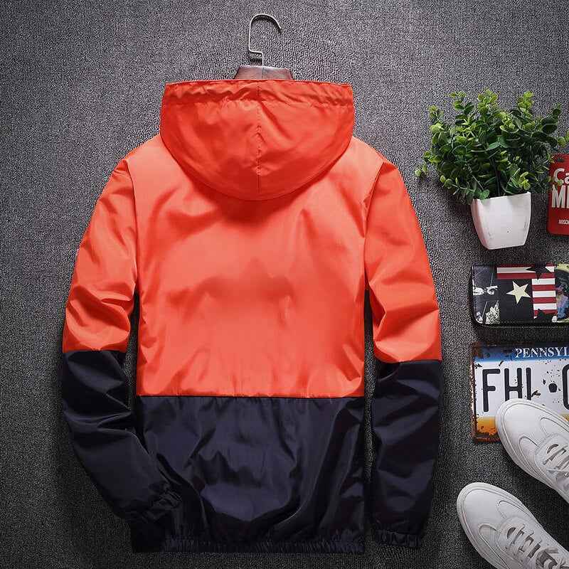 Embrace Two Half Color Jacket