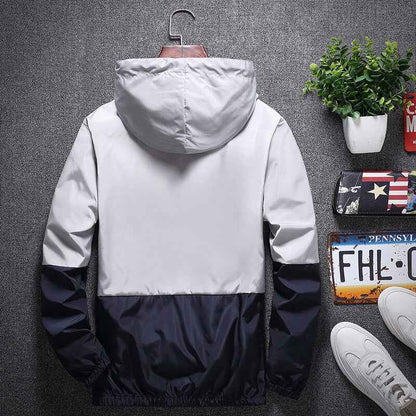 Embrace Two Half Color Jacket