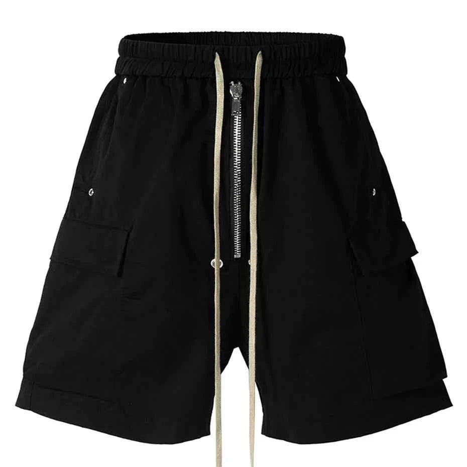 Z1 Long Drawstring Cargo Shorts