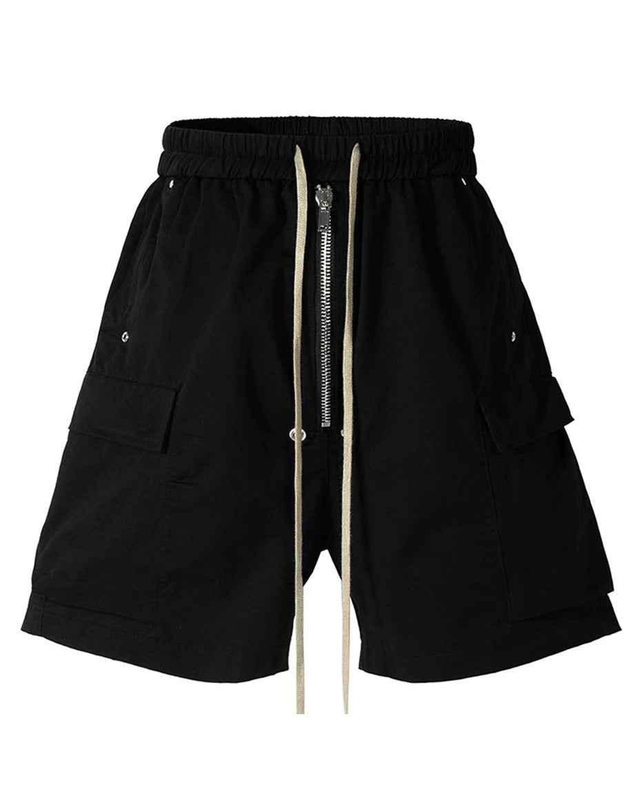 Z1 Long Drawstring Cargo Shorts