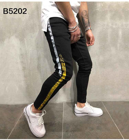 Two Stripes Color Line Jeans