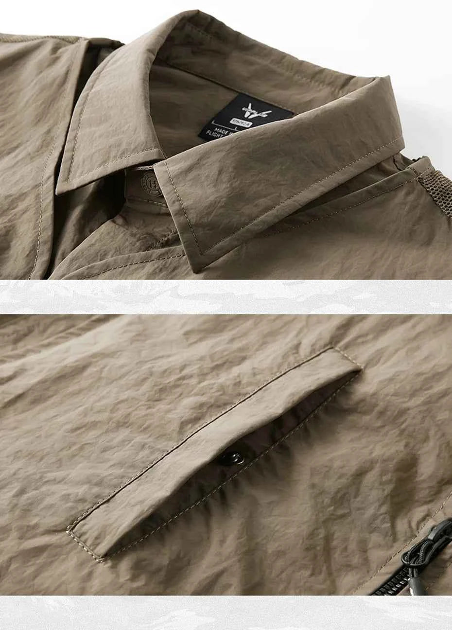Multi Vest Pockets Two Pieces T-Shirt